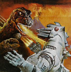 swampthingy:  Godzilla vs. Mechagodzilla