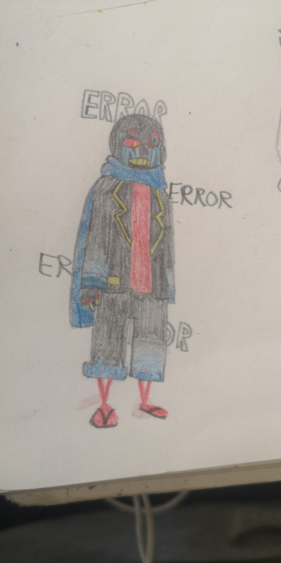 And A Way Better Looking Error, He's Fun But Difficult To Draw