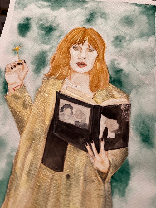 Another Watercolor Portrait Of Jinkx For Your Troubles