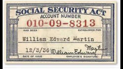 missmannersposts:farmerbrown: HISTORY LESSON ON YOUR SOCIAL SECURITY CARDJust in case some of you yo