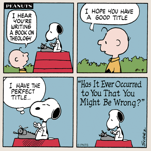 Peanuts and theology