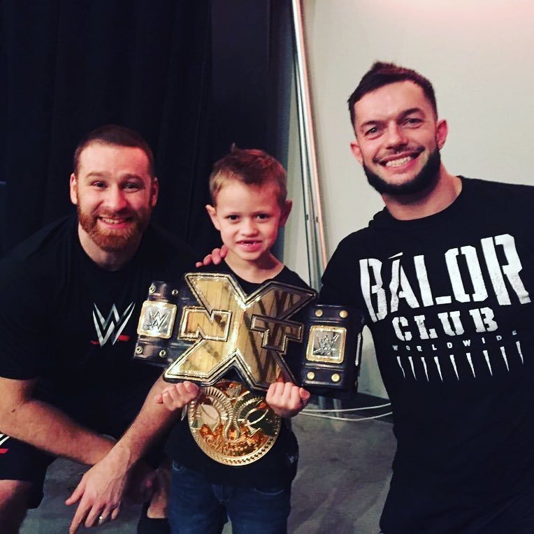 letsgo-samizayn:  Sami and Finn 👌  Source: Finn Balor IG