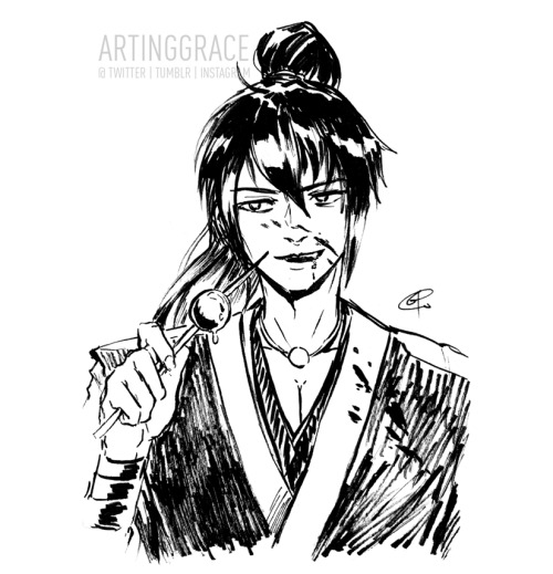 some quick mxtx character 4x6″ inks for friends :) on twitter | instagram - DO NOT REPOSTbuy me a co
