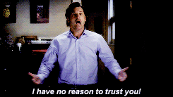 slcxie:  Why should I ever trust you? Why should I trust you? You ended my trial,