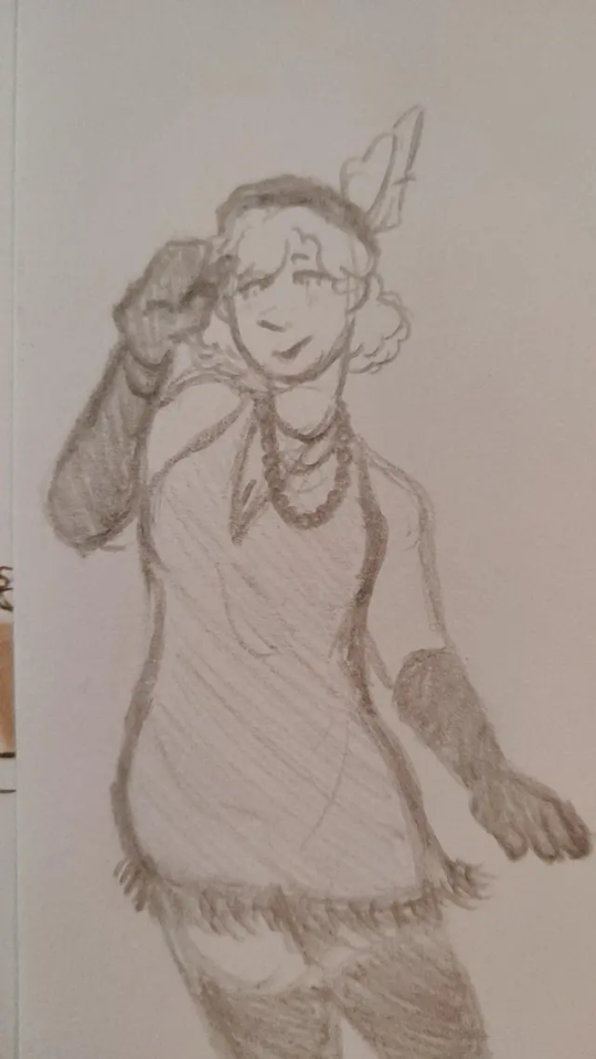 I Drew One Of Those 50s Girls Bcuz In French They Taught Us About La Belle Epoque And Those Girls Drove