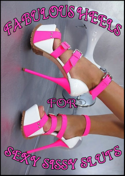 sissydebbiejo:  Fabulous heels for sissy sluts #ShoePorn 