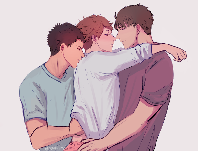 sodap6p:  ushioi, iwaoi, and ushioiiwa 💖 
