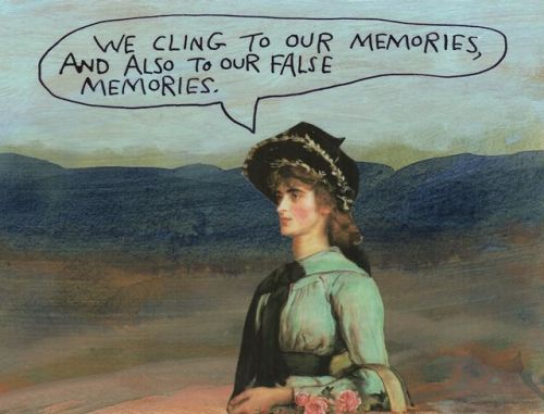 stoicmike:We cling to our memories, and also to our false memories. – Michael Lipsey