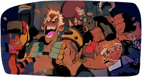 peeka-byakugan:qeti:just compiling my junkrat and roadhog doodles so far in one post@junker-town