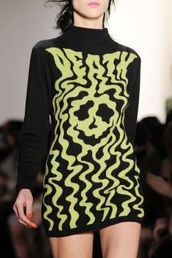 thechocolatebrigade: Jeremy Scott Fall 2013