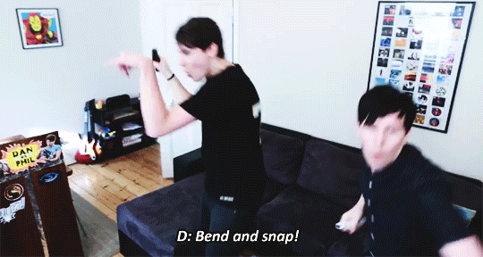 blossomphan:Dan and Phil play JUST DANCE