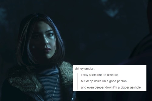 jennifero77:  Until Dawn + text posts pt. 2 the last one was successful and these are fun 