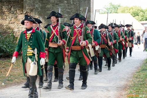 bantarleton:British, Hessian and Prussian soldiers of the Seven Years War.