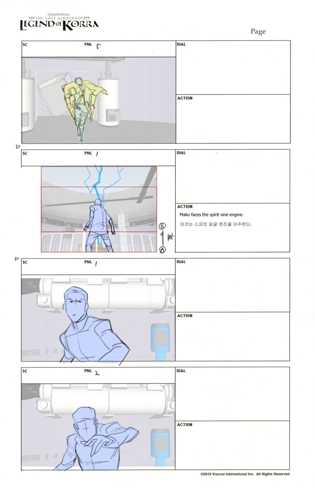as-warm-as-choco:  Legend of Korra Book 4 Storyboards by Lee Dae-Woo (이대우)