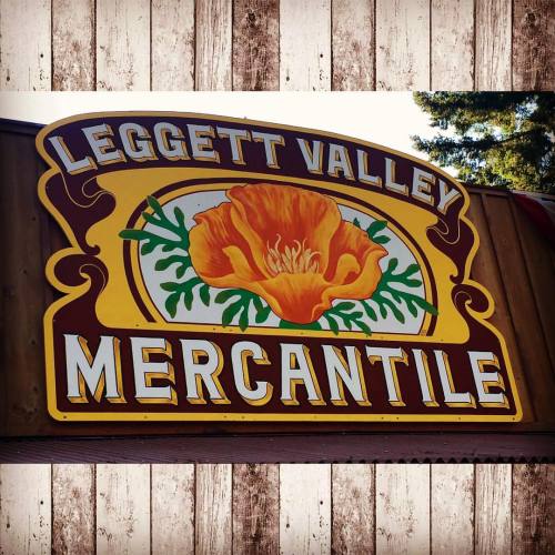 #Mercantile #Mendocino #drivethroughtree ##downtown  (at Chandelier Tree drive thru leggett ca)