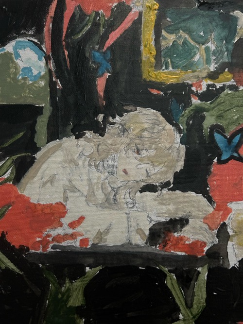 Kaveh Painting !! Its .okay , Next Up Is Alhaitham !!