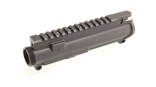 Aero Precision 7075-T6 uppers.Awesome, high quality anodizing, and precision machining at a low cost