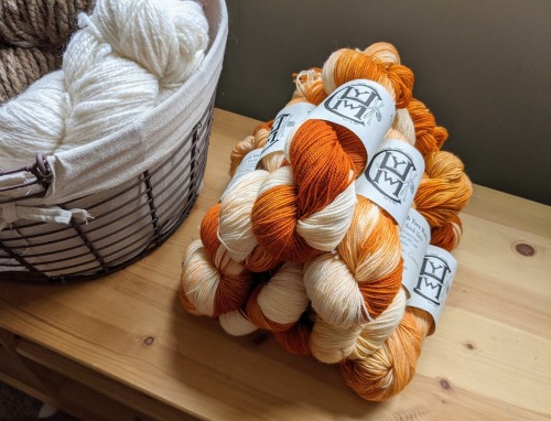 It&rsquo;s here! Pumpkin Cream is available in our online shop. There&rsquo;s only ten skein