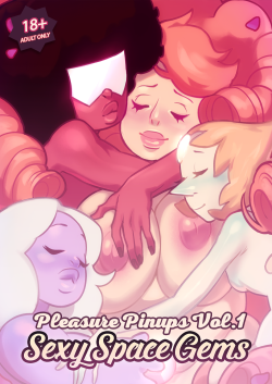 cinnabarbie:  [DOWNLOAD - Pleasure Pinups Vol. 1 | PWYW (Minimum ũ)] 21 pages of pretty and colorful space minerals. Some of this is sweet naughty. Some of this is nasty naughty. I’m sure there’s something in it for everyone n_n Plus there are some
