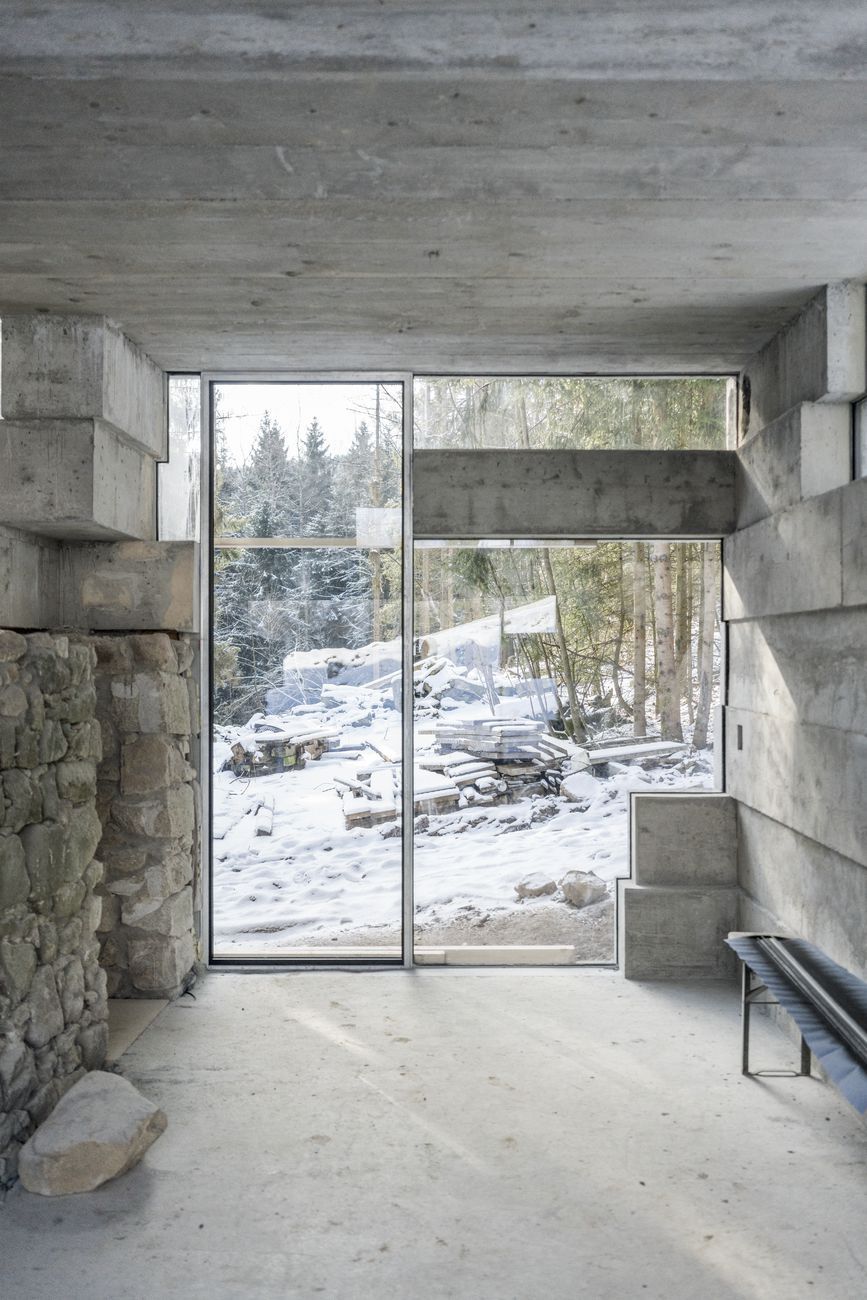 subtilitas:  Peter Haimerl - Schedlberg house renovation, Arnbruck 2018. Another