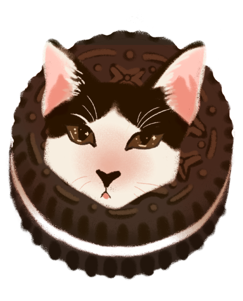 Cat FoodSticker designs for the Brokefast Club