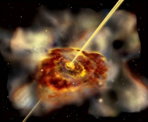 What’s a Quasar? Quasar is a shortened term for a quasi-stellar radio source and they are seen in th