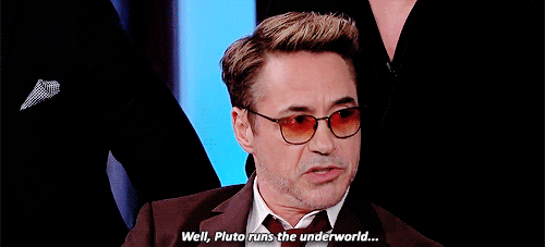 olyphant-tim: Why did you refer to Jeremy as Pluto, Lord of the Underworld?