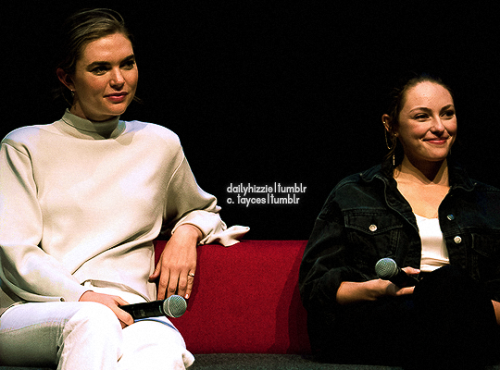 dailyhizzie: JENNY BOYD &amp; DANIELLE ROSE RUSSELL Comic Con Liverpool, May 22nd (2022) credit 