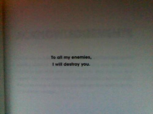 XXX mysharona1987:Hilarious book dedications.  photo