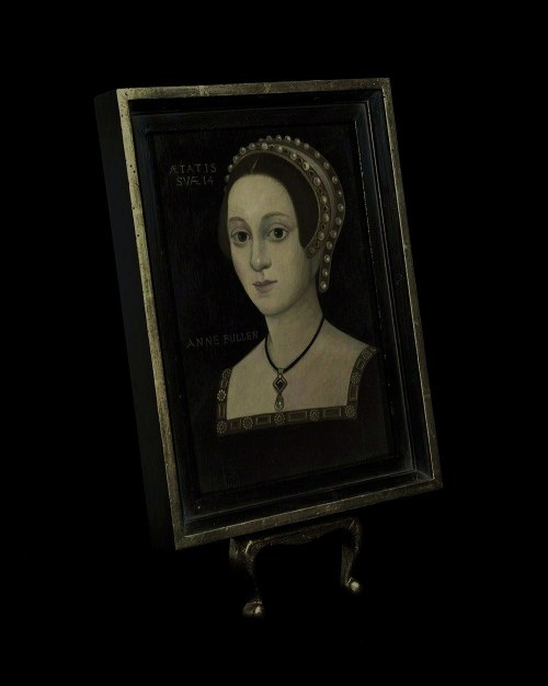 olivia-longueville: A small painting hanging in a dark stairwell of an old North Norfolk house will 