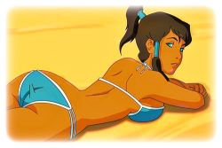 Sexy Tan Korra by Jhackney1337