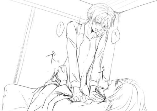 XXX covertfujoshi:  【腐向け】的夏らくがき【R18】 photo