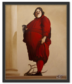 carlesgomila:  Falstaff200x160cm / 79x63"oil