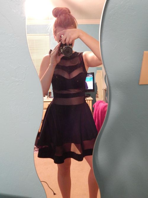 dopeafsf:  Mesh Dress porn pictures