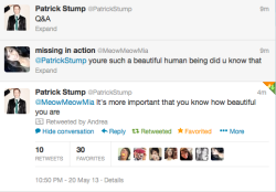 softcorecinemaclub:  PROOF THAT PATRICK STUMP