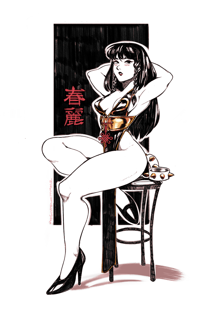 madguydraws:  redux of this piece to make suitable for print (going to sell this