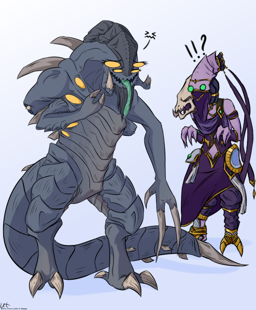 What would have happened if Dehaka and Vorazun had swapped bodies? The answer is in our collab!Line: