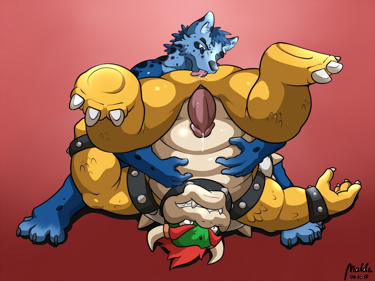 chrispywolf:  Rimming Bowser’s by maldu