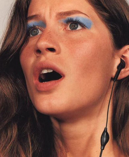 freakyyvirgo:   Gisele by Liz Collins @ Dazed & Confused, 1999  