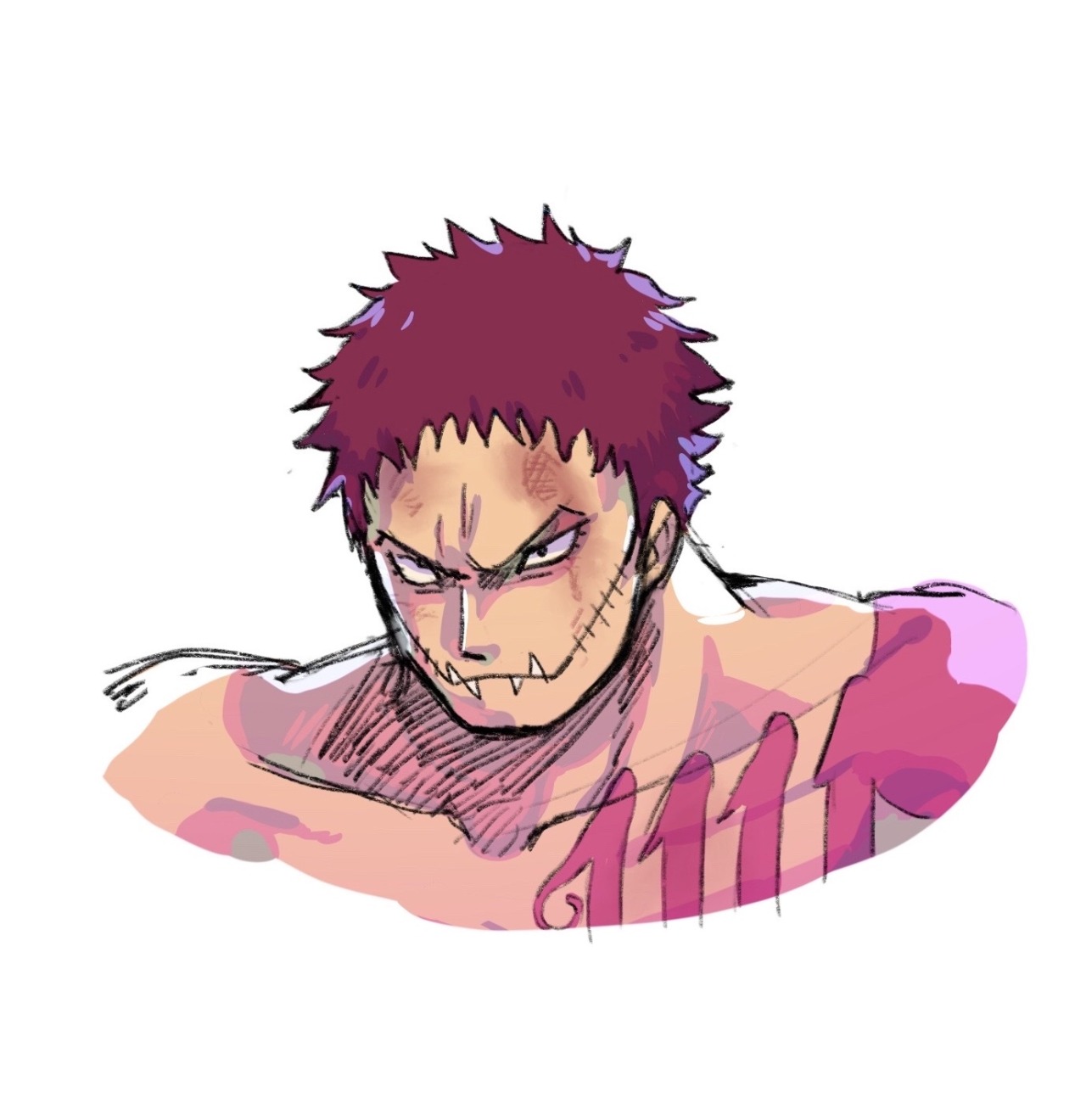 charlotte katakuri (one piece) drawn by sige_94