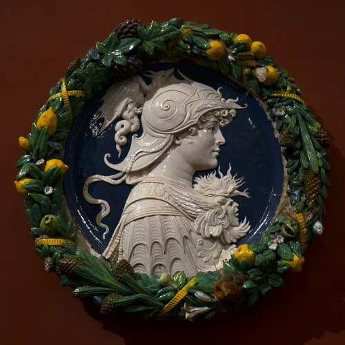 le-desir-de-charcot:Andrea della Robbia (Italian, 1435-1525), Alexander the Great, c. 1500. Polychro