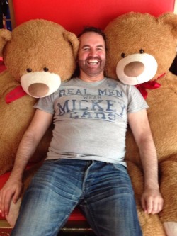 bruceybearonline:  Me in varying degrees of undress