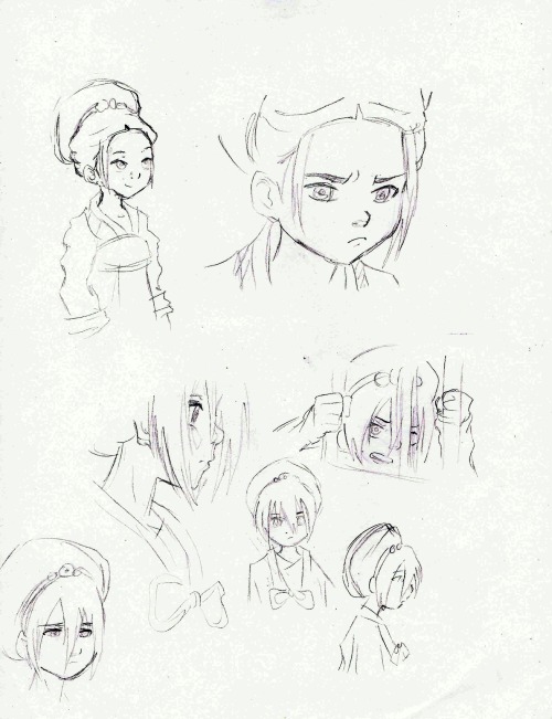 mapletreequeenofthegnomes: Zuko and Toph practice from freshman year. These two are my babies&hellip