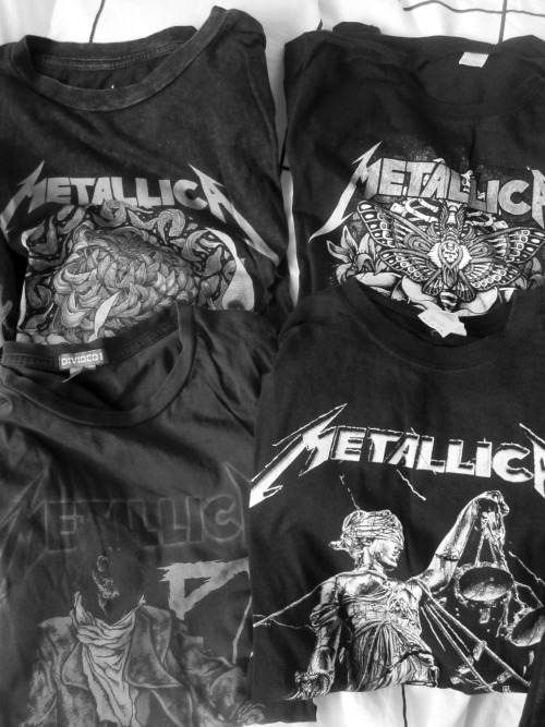 Metallica T-shirt collection pt.1