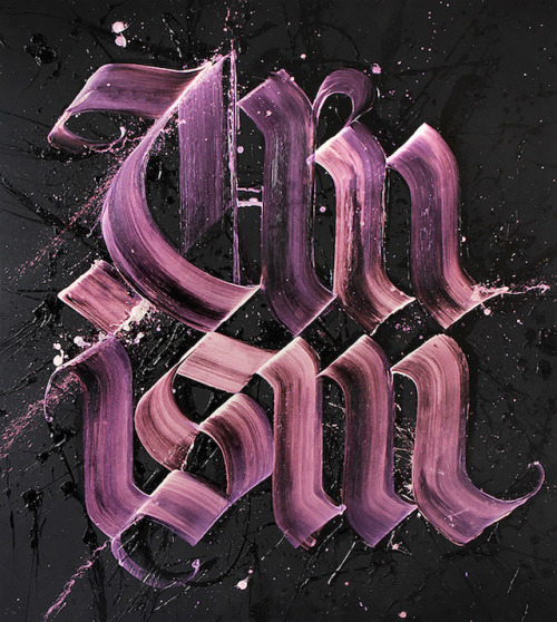 karenhurley:  Calligraffiti by Niels Shoe Meulman Via 