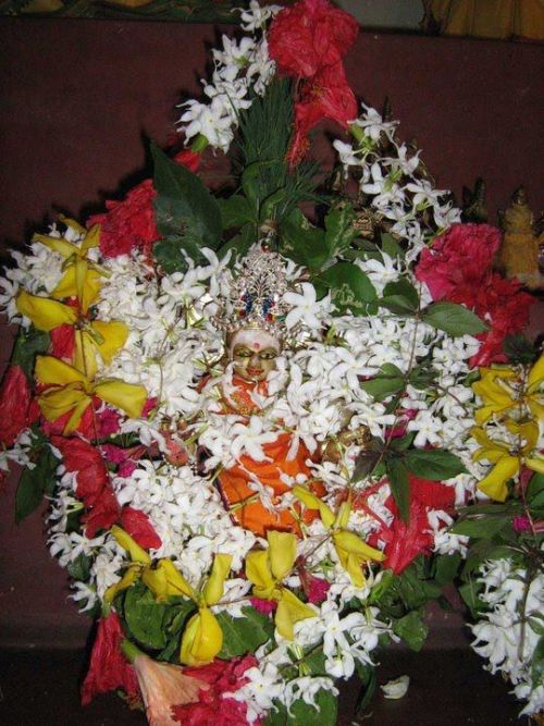 Goddess Vimala in a household shrine, Odisha