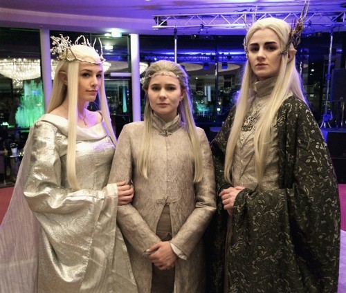 ✨ Royal Mirkwood family portraits ✨ -  Taken at Hobbitcon Vier by @bittersuites Silver game is 