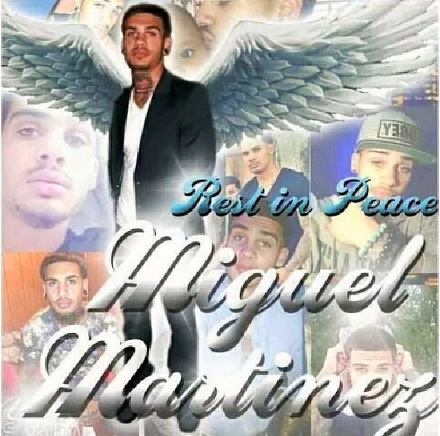 godtothesebasichoes:  Till we meet again baby boy I love you Miguel. God only knows