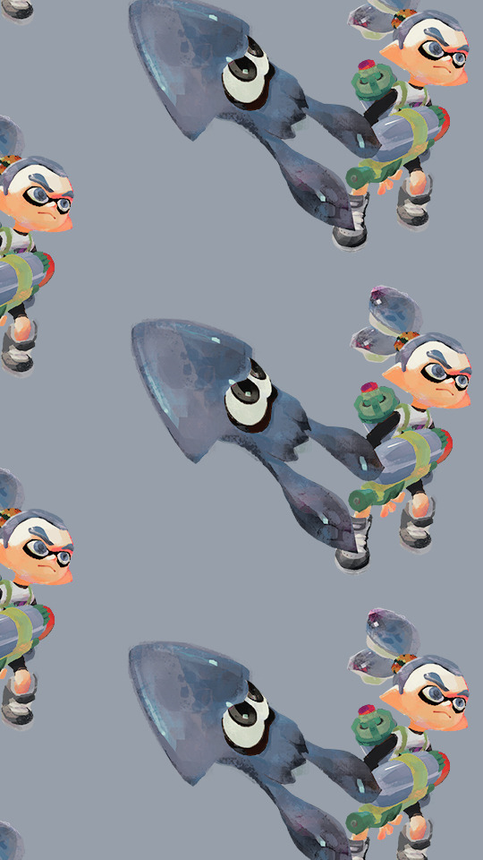 squaleon-deactivated20151218: Splatoon iPhone Backgrounds requested by anonymous