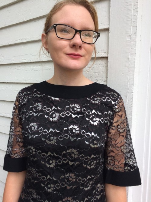 60s Black Silver Lace Dress Vintage Party Dress 1960s S  https://www.etsy.com/listing/538852272/60s-